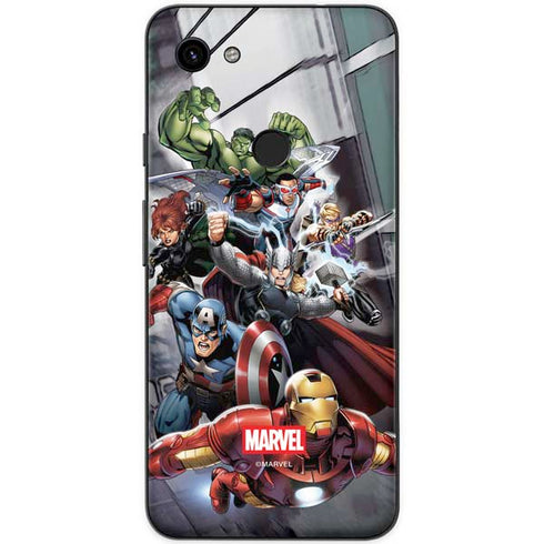 Marvel Avengers Attack Google Pixel 3a Skin